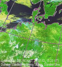 Satellitenbild vom 20.07.1982