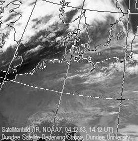 Satellitenbild vom 04.12.1983