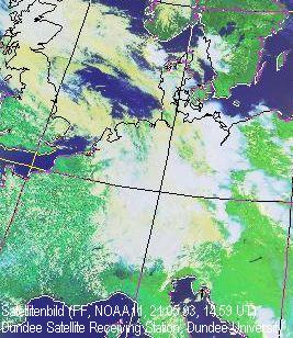 Satellitenbild vom 21.05.1993