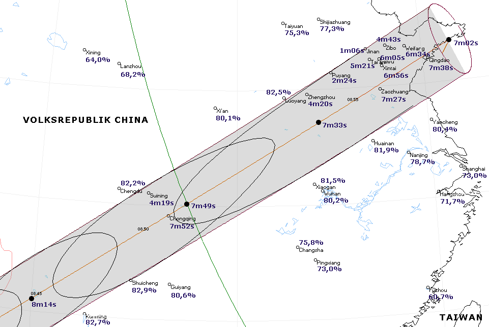 Finsterniszone ber China